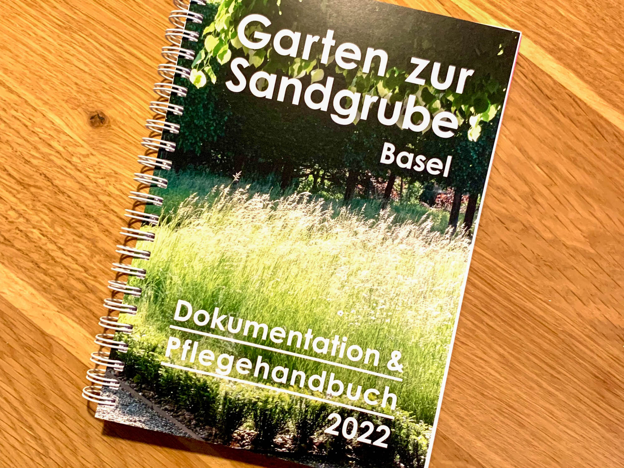 Dokumentation & Pflegehandbuch Garten zur Sandgrube Basel