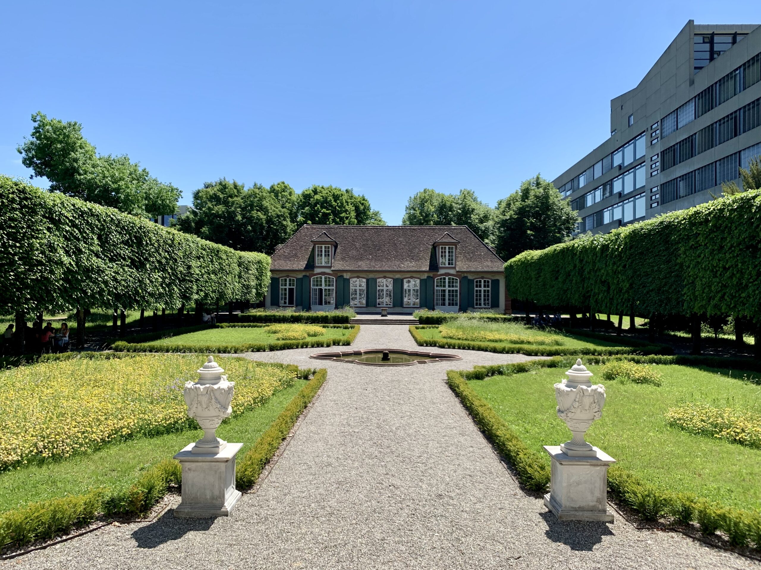 Besuch im Garten zur Sandgrube Basel