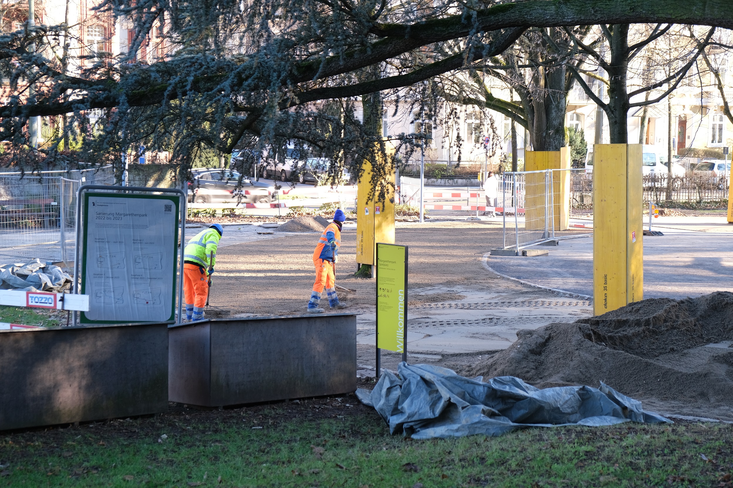 Gesamtsanierung Margarethenpark Basel – 2. Etappe