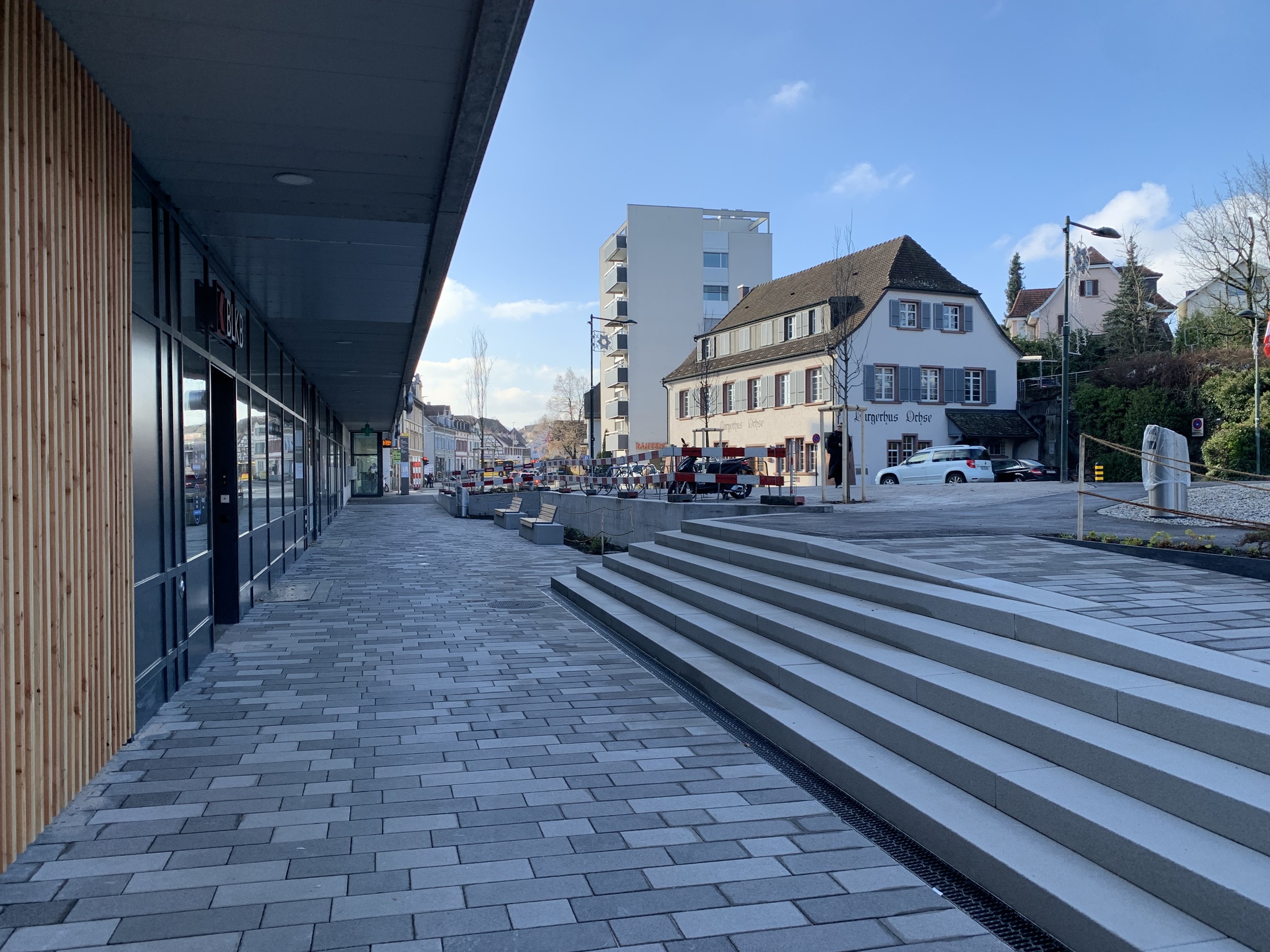 Umgestaltung Aussenraum Coop Oberwil BL