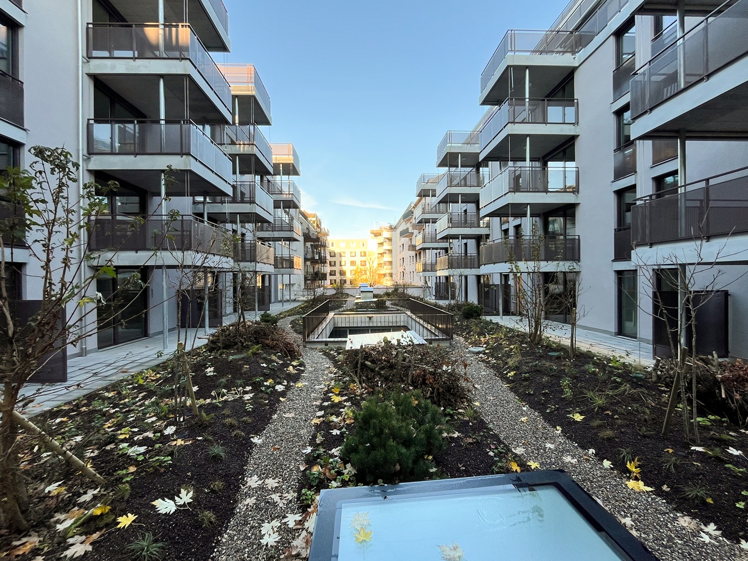 Dach-Landschaft in Basel